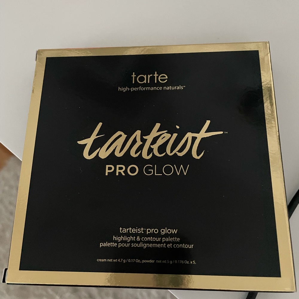 Brand new tarte pro glow palette ☀️